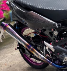 Knalpot Motor Matic Xmax 250/300 original smoke muffler