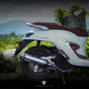 Knalpot Honda stylo 160 standar racing smoke muffler