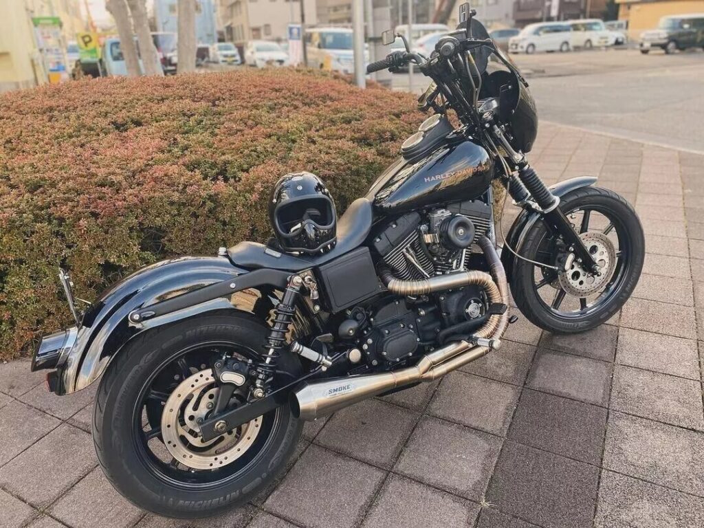 Dyna motorcycle exhaust system