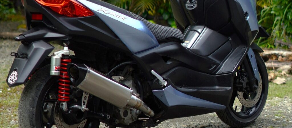 SM Titan exhaust full stainless for XMAX 300 from Smoke Muffler