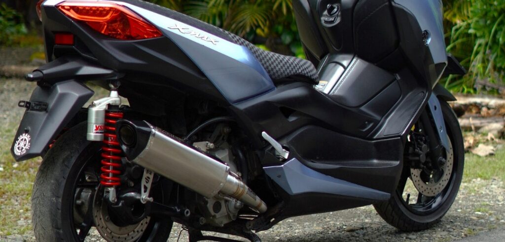 SM Titan exhaust full stainless for XMAX 300 from Smoke Muffler