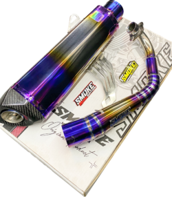 Knalpot Titanium xmax Connected xmax old