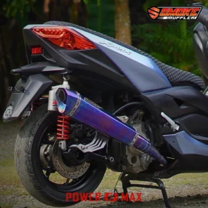 Motor XMAX dengan knalpot aftermarket Smoke Muffler